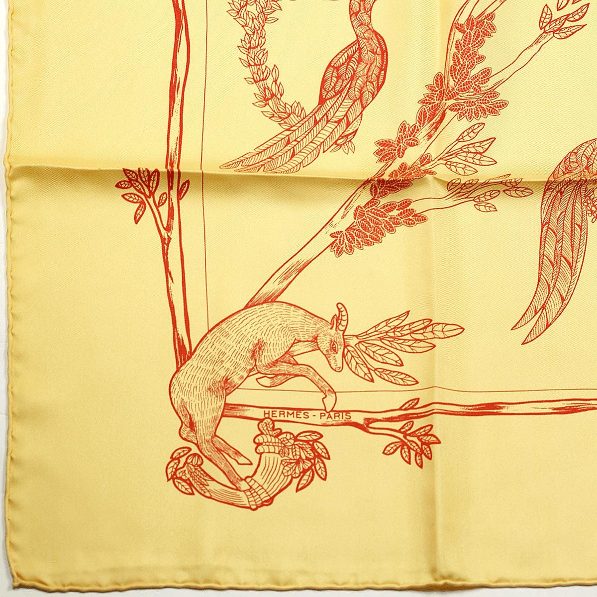 Hermes Scarf "Alphabet III" by Annie Faivre 90cm Silk