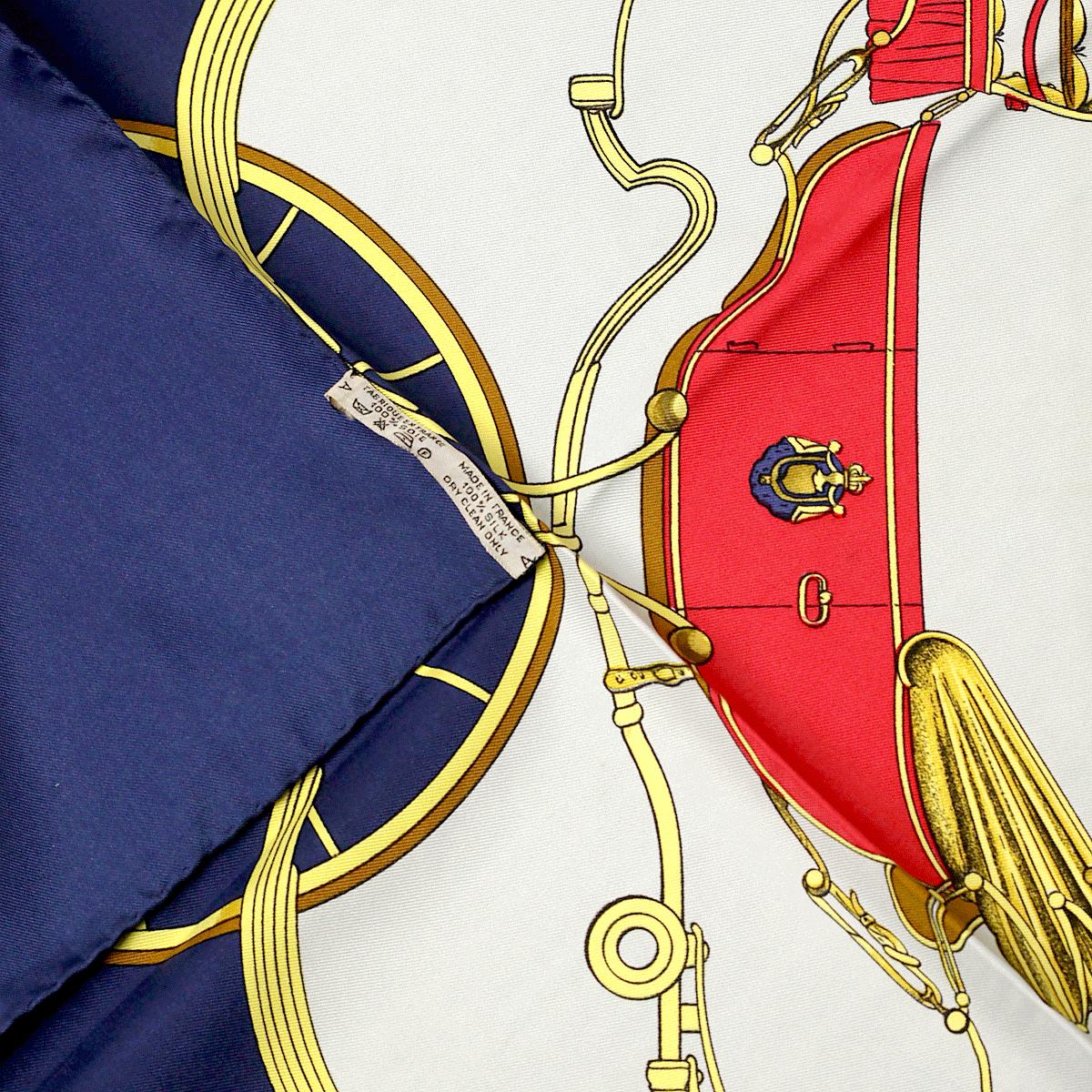 Hermes Scarf "Springs" by Philippe Ledoux 90cm Silk | Foulard Carre