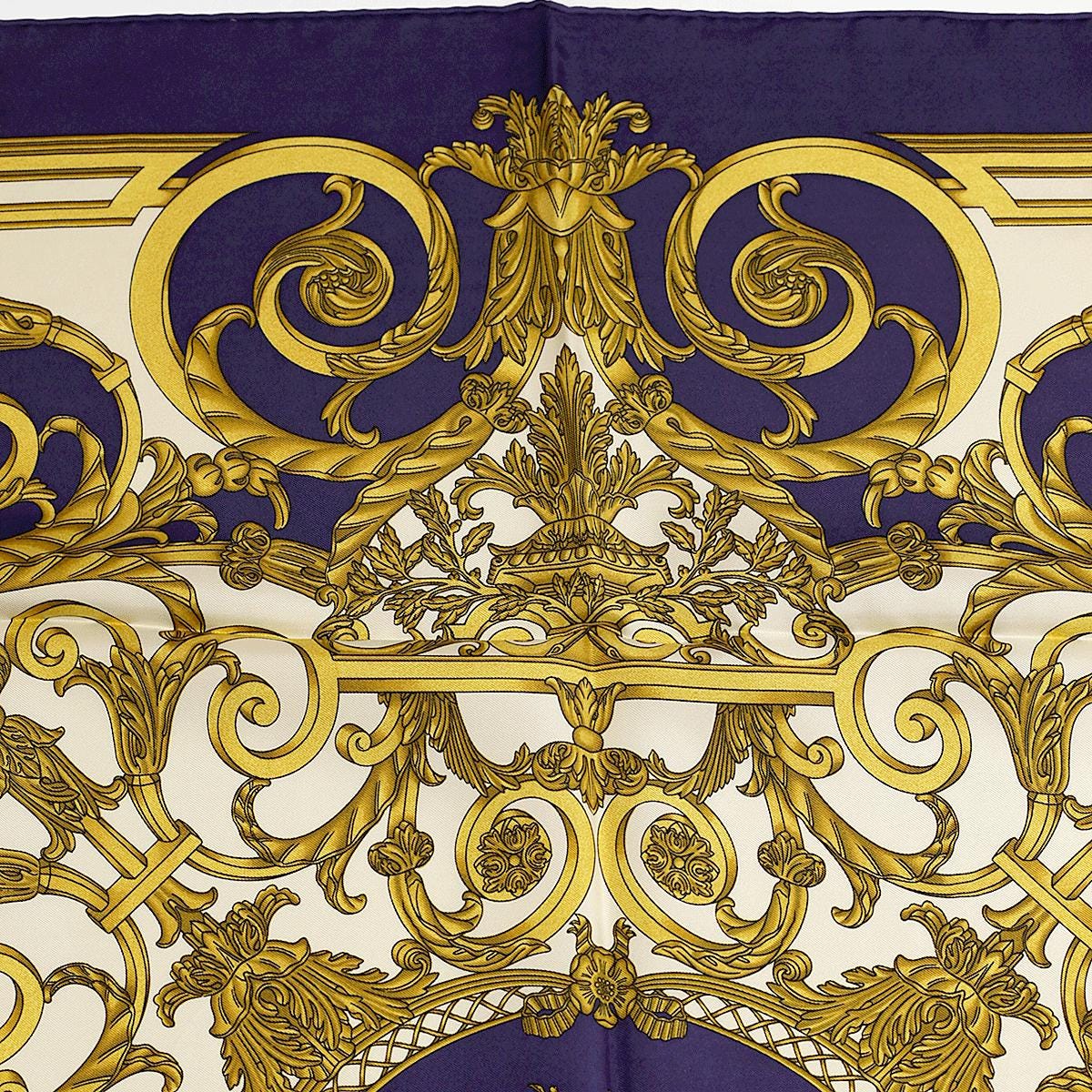 Hermes Scarf "Tuileries" by Joachim Metz Vintage 90cm Silk | Carre Foulard