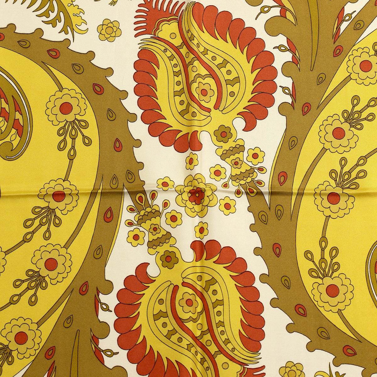 Hermes Scarf "Skyros" by Julia Abadie 90cm Silk | Foulard Carre