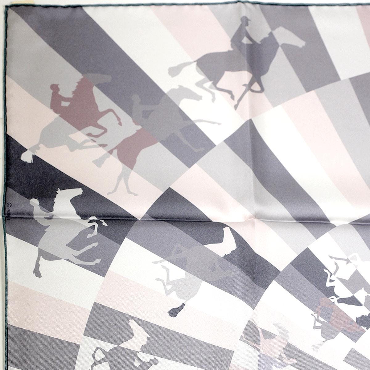 Hermes Scarf "Galop Chromatique" by Benoit Pierre Emery 90cm Silk | Carre Foulard