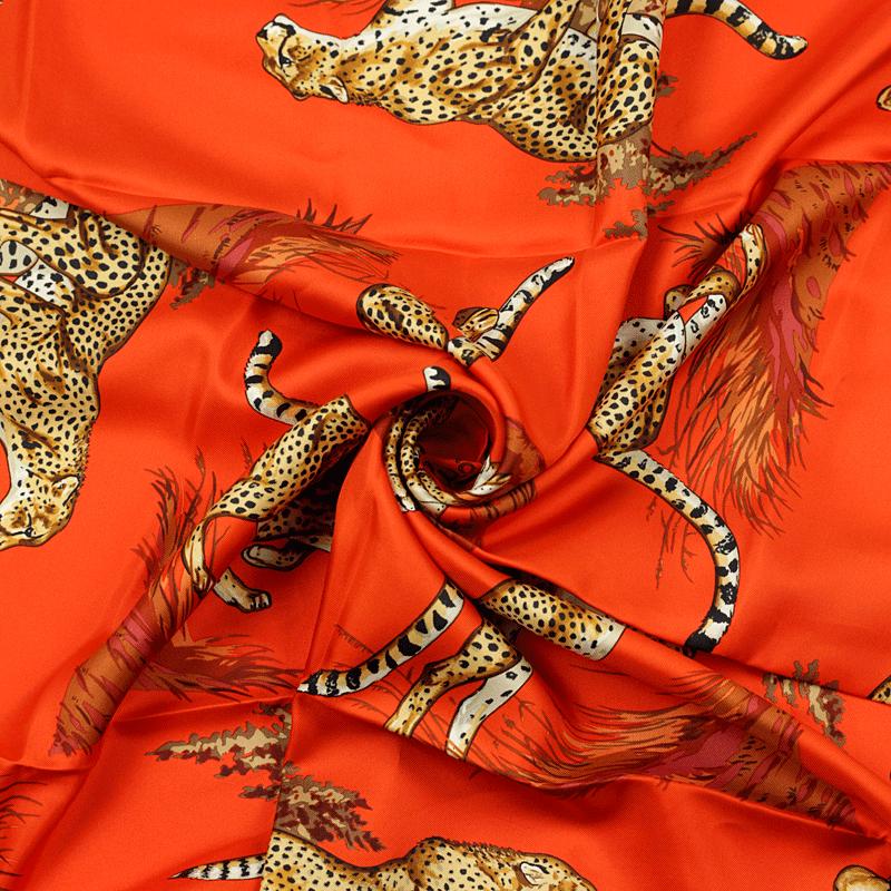 Hermes Scarf "Guepards" by Robert Dallet 90cm Silk | Carre Foulard