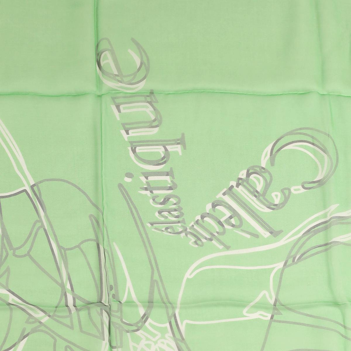 Hermes Scarf Mousseline "Caleche Elastique" by Bali Barret 90cm Silk | Carre Foulard Chiffon NWT