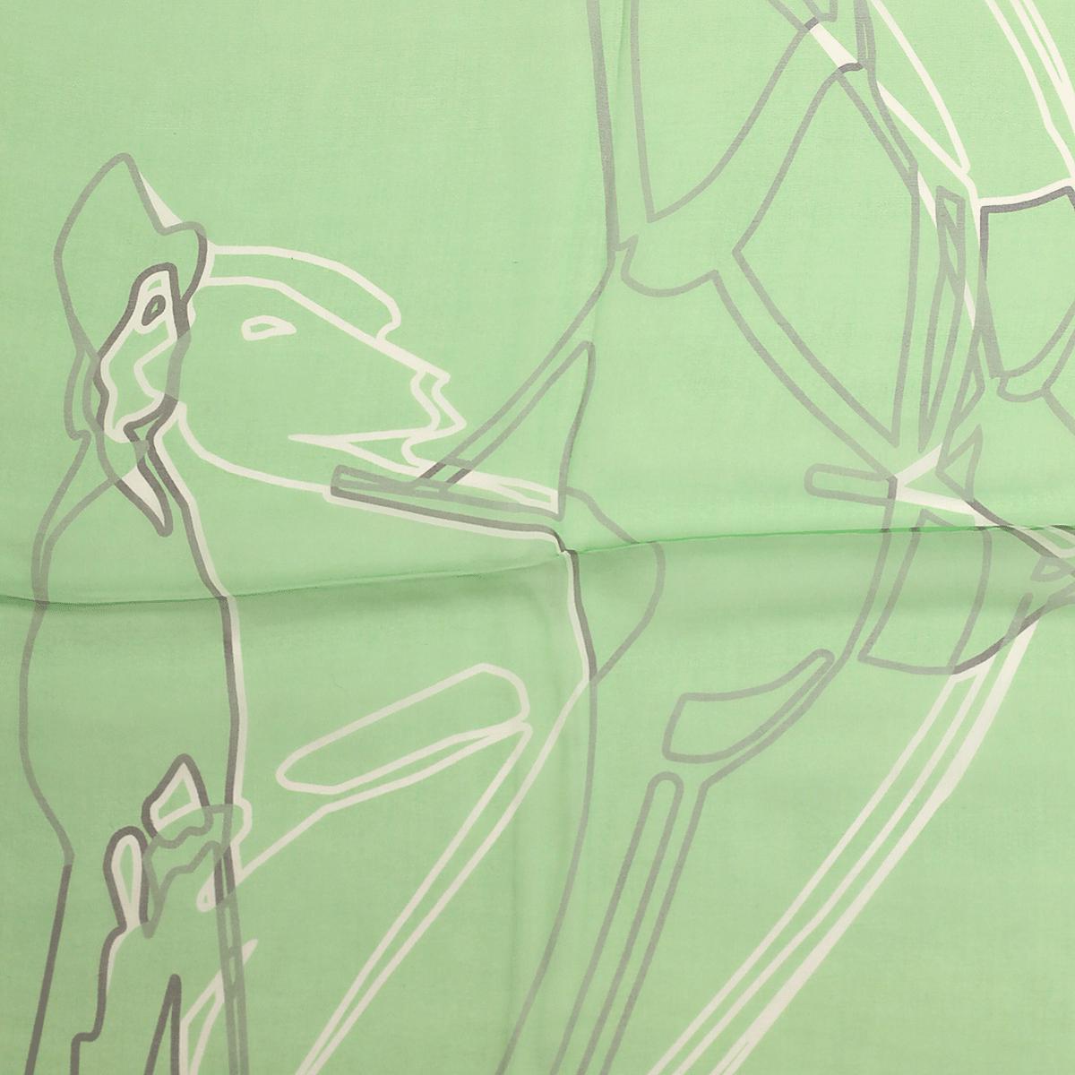 Hermes Scarf Mousseline "Caleche Elastique" by Bali Barret 90cm Silk | NWT