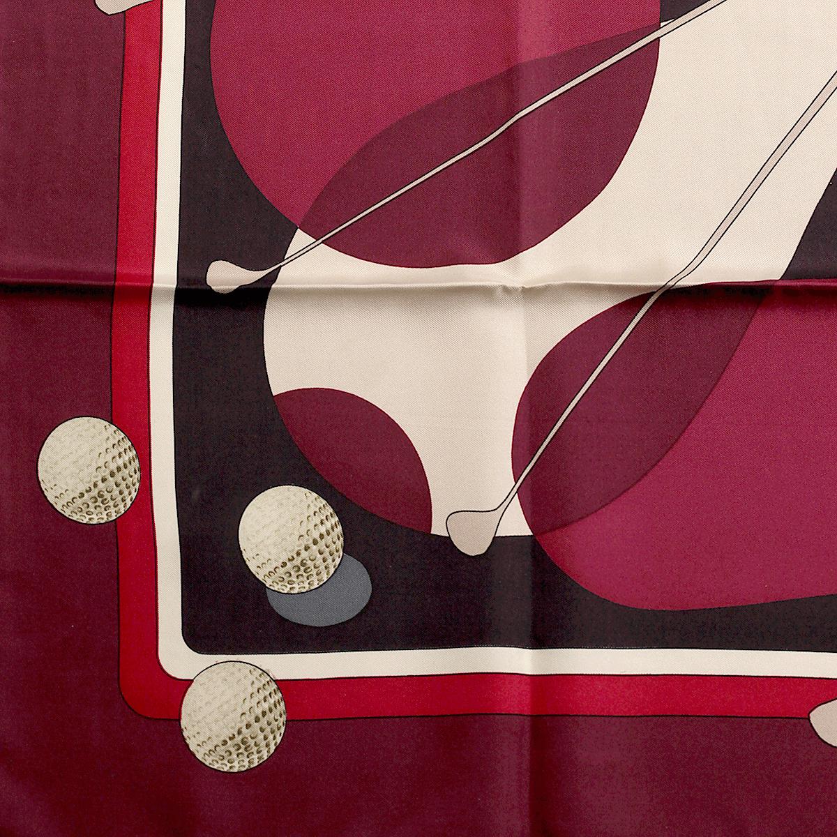 Hermes Scarf "Swing" by Julia Abadie 90cm Silk | Foulard Carre