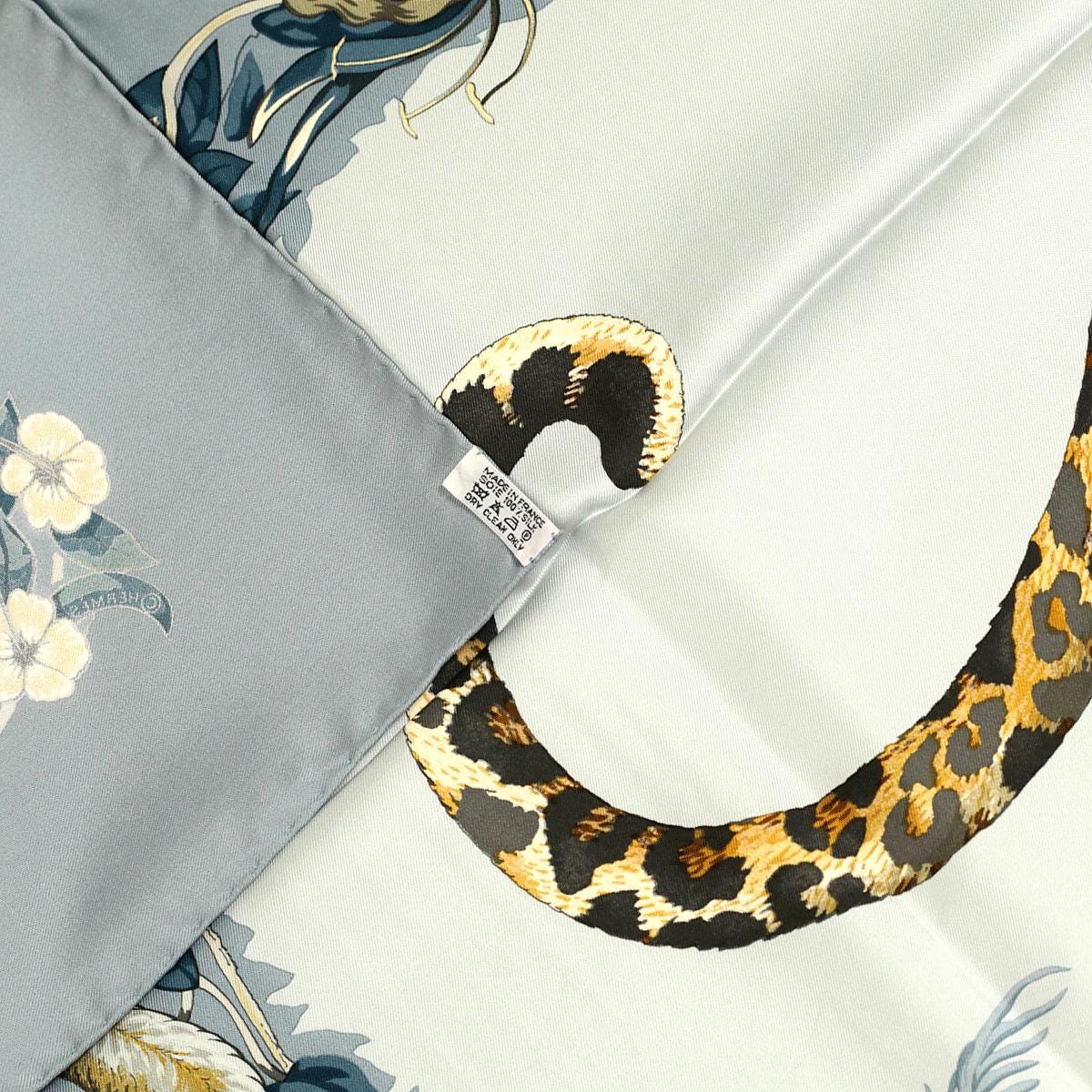 Hermes Scarf "Jungle Love" by Robert Dallet 90cm Silk | Carre Foulard
