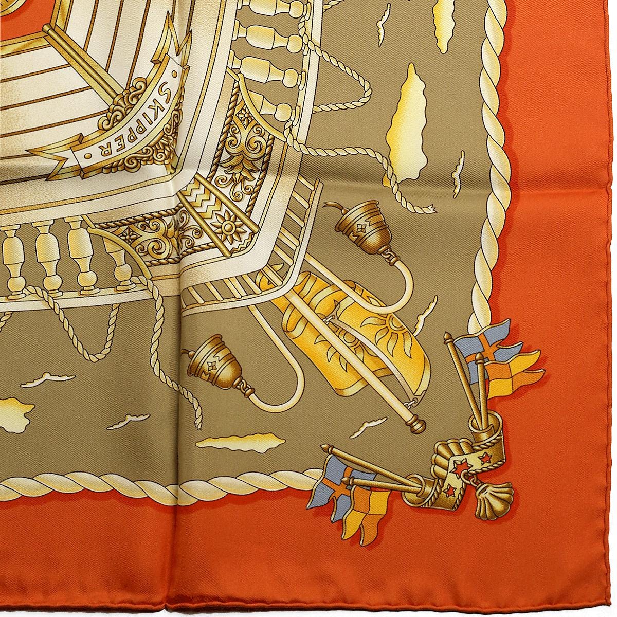 Hermes Scarf "Railing" by Joachim Metz 90cm Silk | Carre Foulard