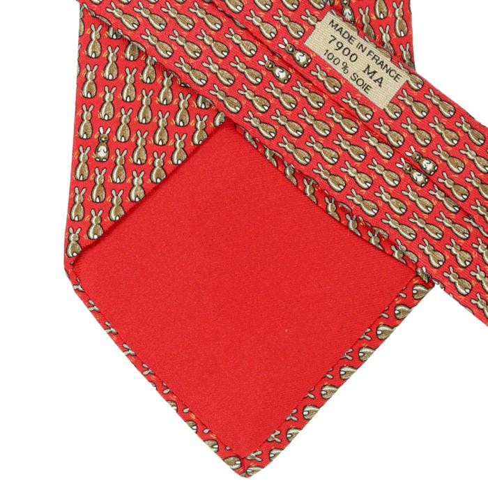 Hermes Men's Silk Tie Whimsical Pattern 7900 | Necktie Cravate