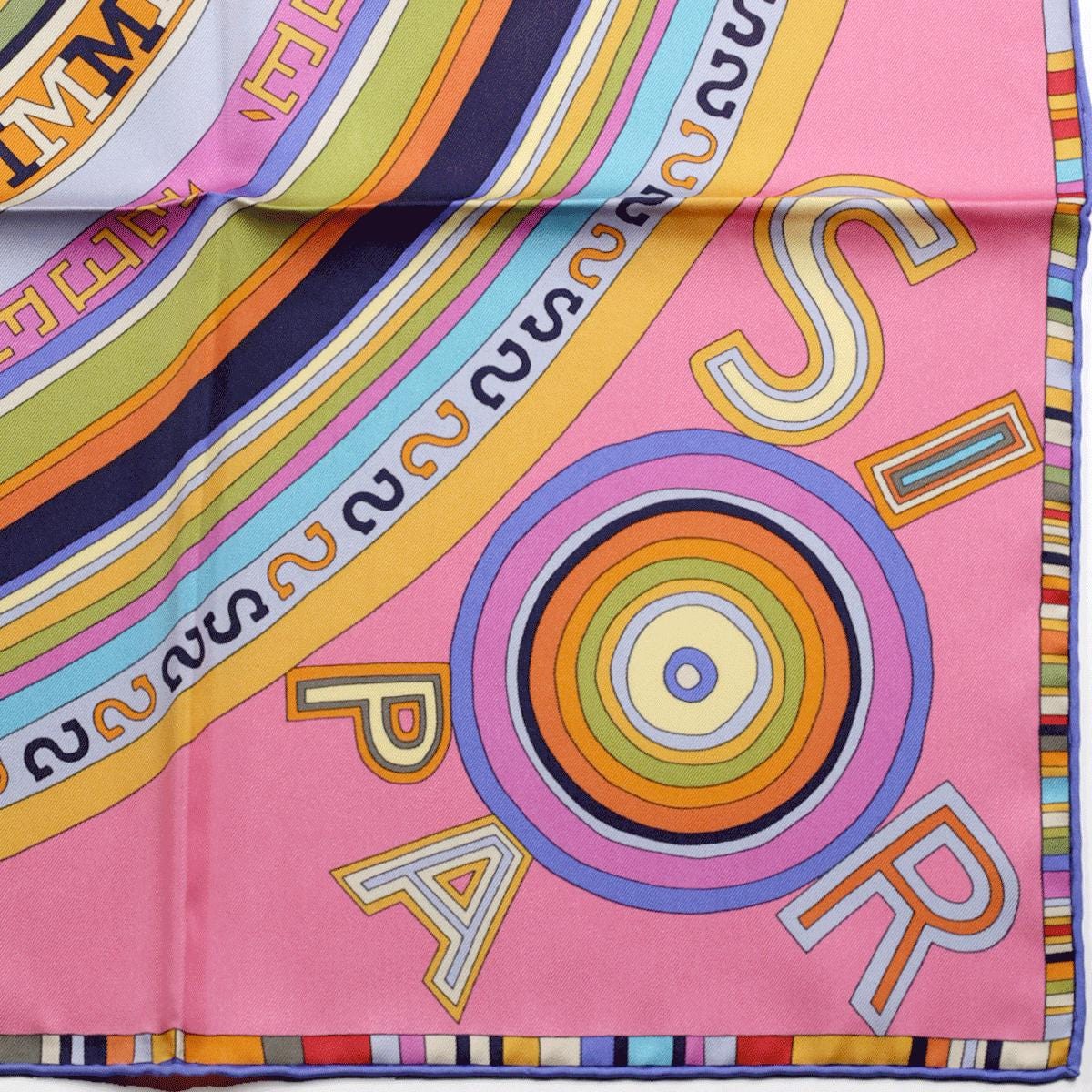 Hermes Scarf "Tohu Bohu" by Claudia Stuhlhofer Mayr 90cm Silk | Carre