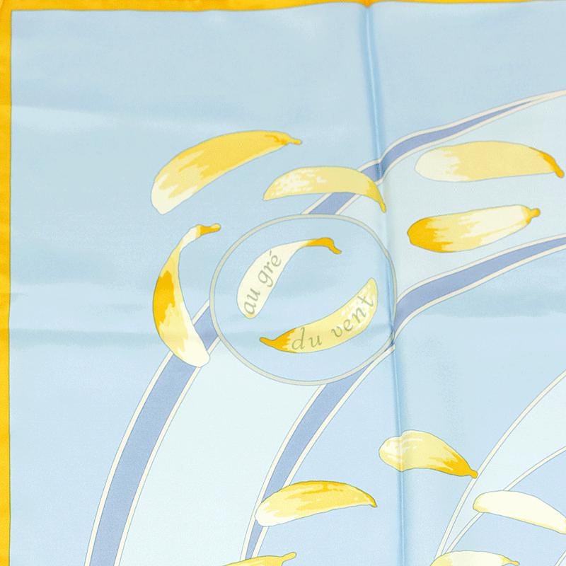 Hermes Scarf "Au Gre du Vent" by Dimitri Rybaltchenko 90cm Silk | Carre Foulard