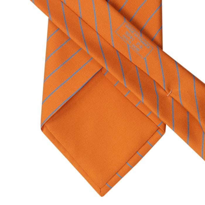 Hermes Men's Silk Tie Striped Pattern 5041 | Necktie Cravate