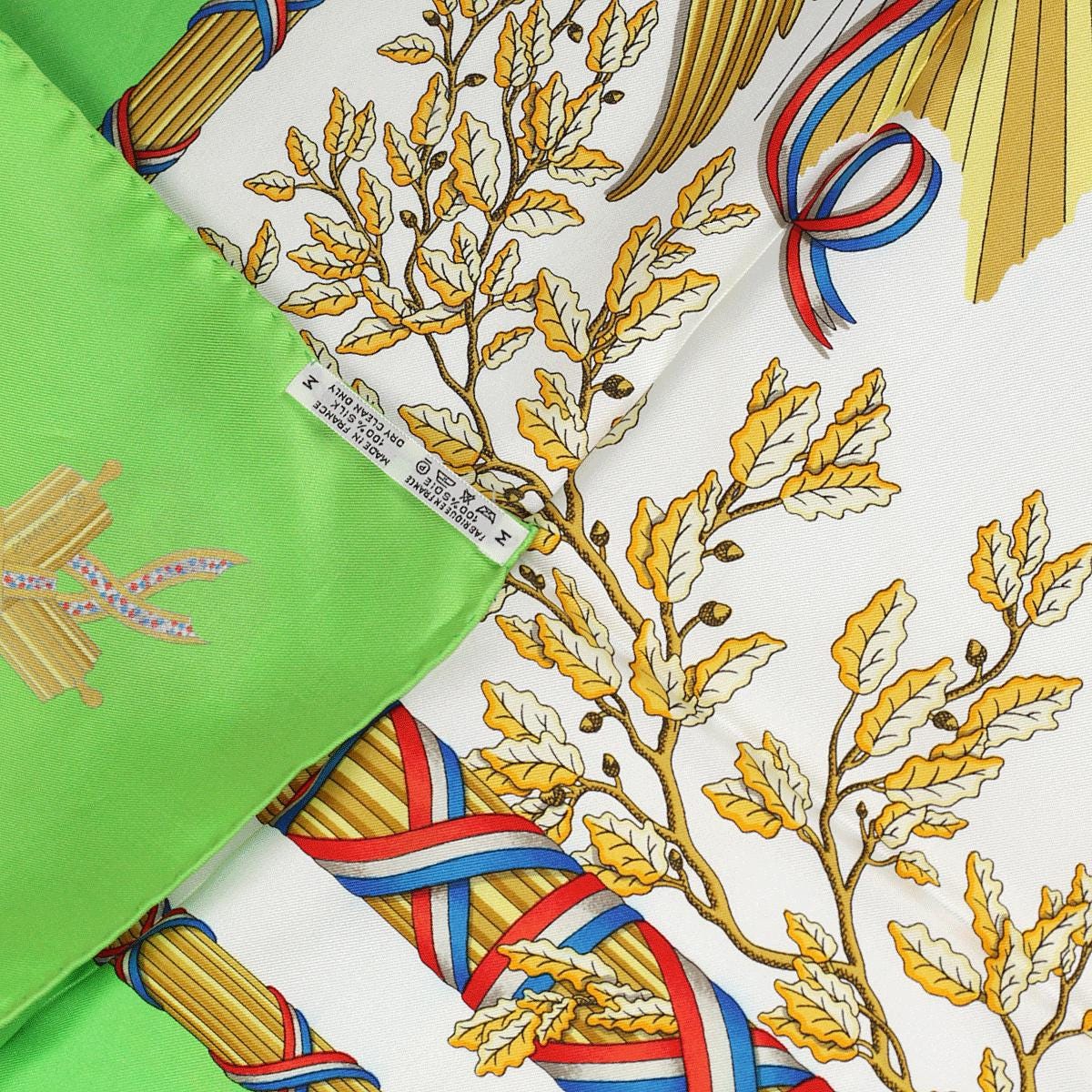 Hermes Scarf "1789 Liberte Egalite Fraternite" by Joachim Metz Vintage 90cm Silk | Carre Foulard