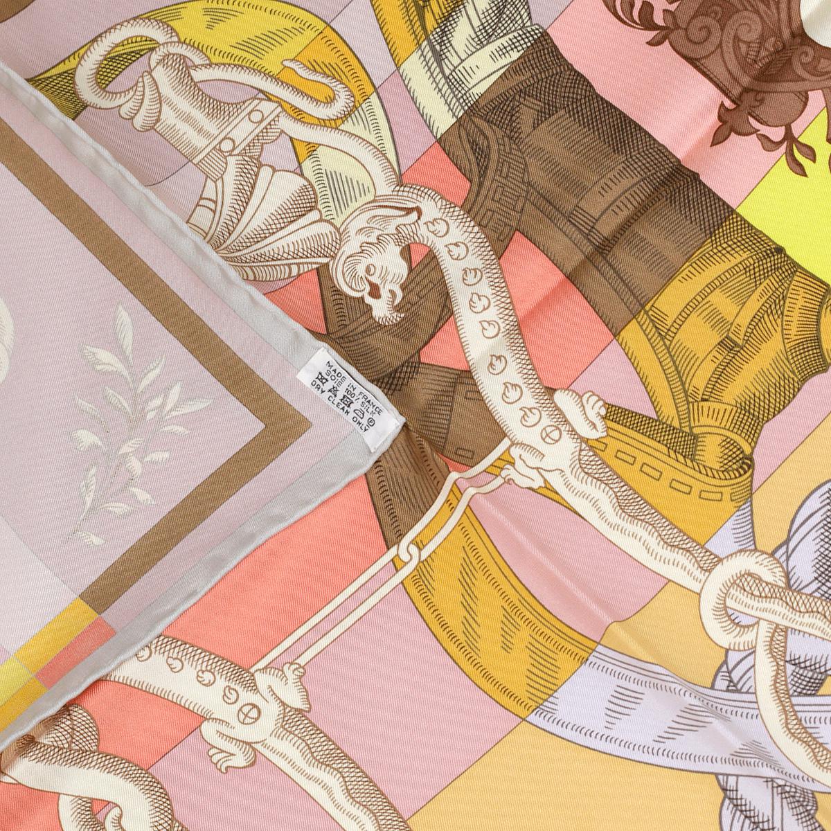 Hermes Scarf "Della Cavalleria" by Virginie Jamin 90cm Silk | Foulard Carre