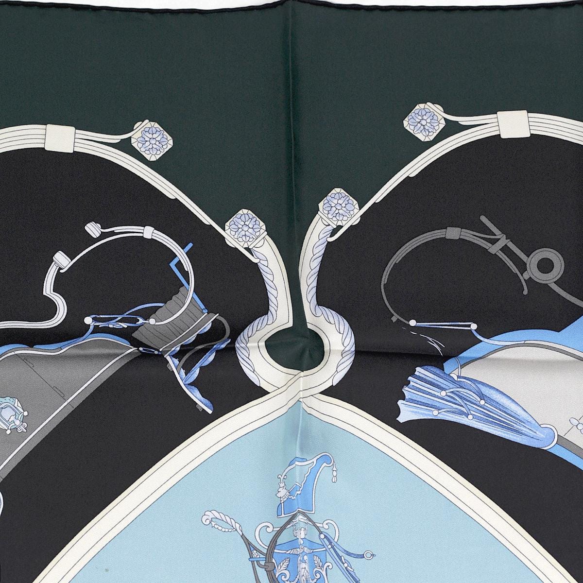 Hermes Scarf "Springs" by Philippe Ledoux 90cm Silk | Foulard Carre