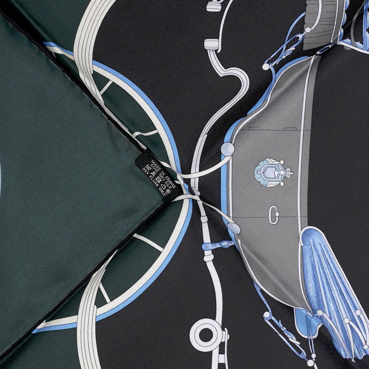 Hermes Scarf "Springs" by Philippe Ledoux 90cm Silk | Foulard Carre