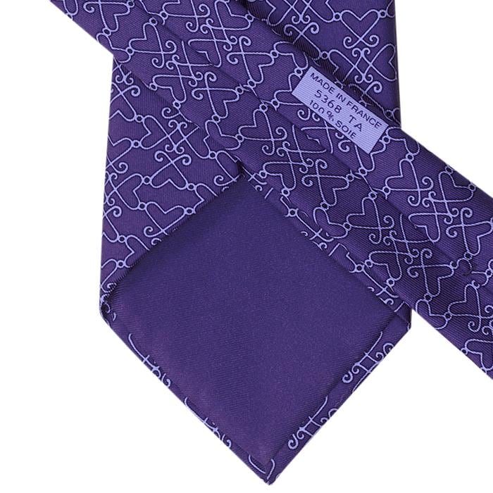 Hermes Men's Silk Tie Geometric Pattern 5368 | LTD Edition for TCT 2007