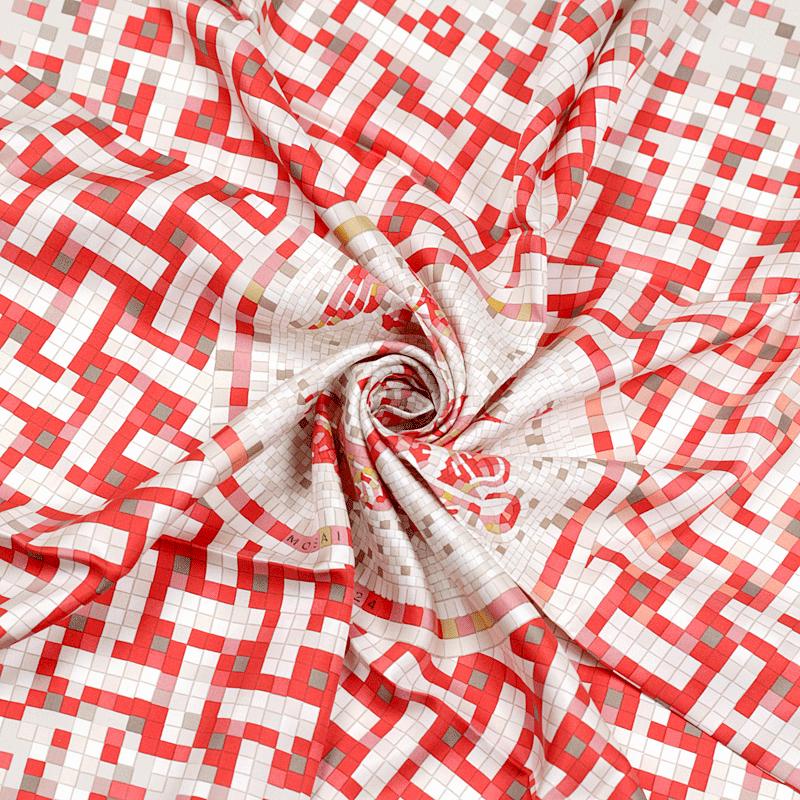 Hermes Scarf "Mosaique au 24" by Benoit Pierre Emery 90cm Silk