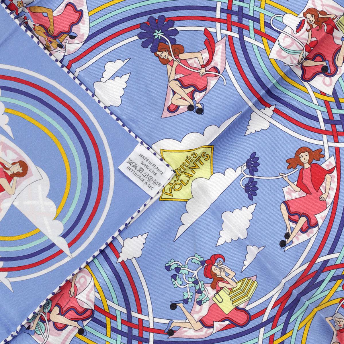 Hermes Scarf "Carres Volants" by Pierre Marie 70cm Silk | Carre Foulard