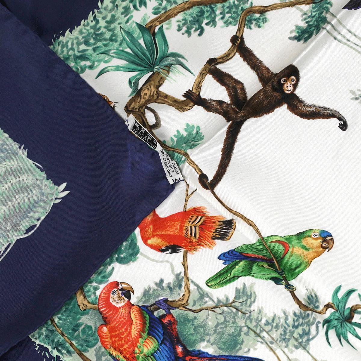 Hermes Scarf "Equateur" by Robert Dallet 90cm Silk