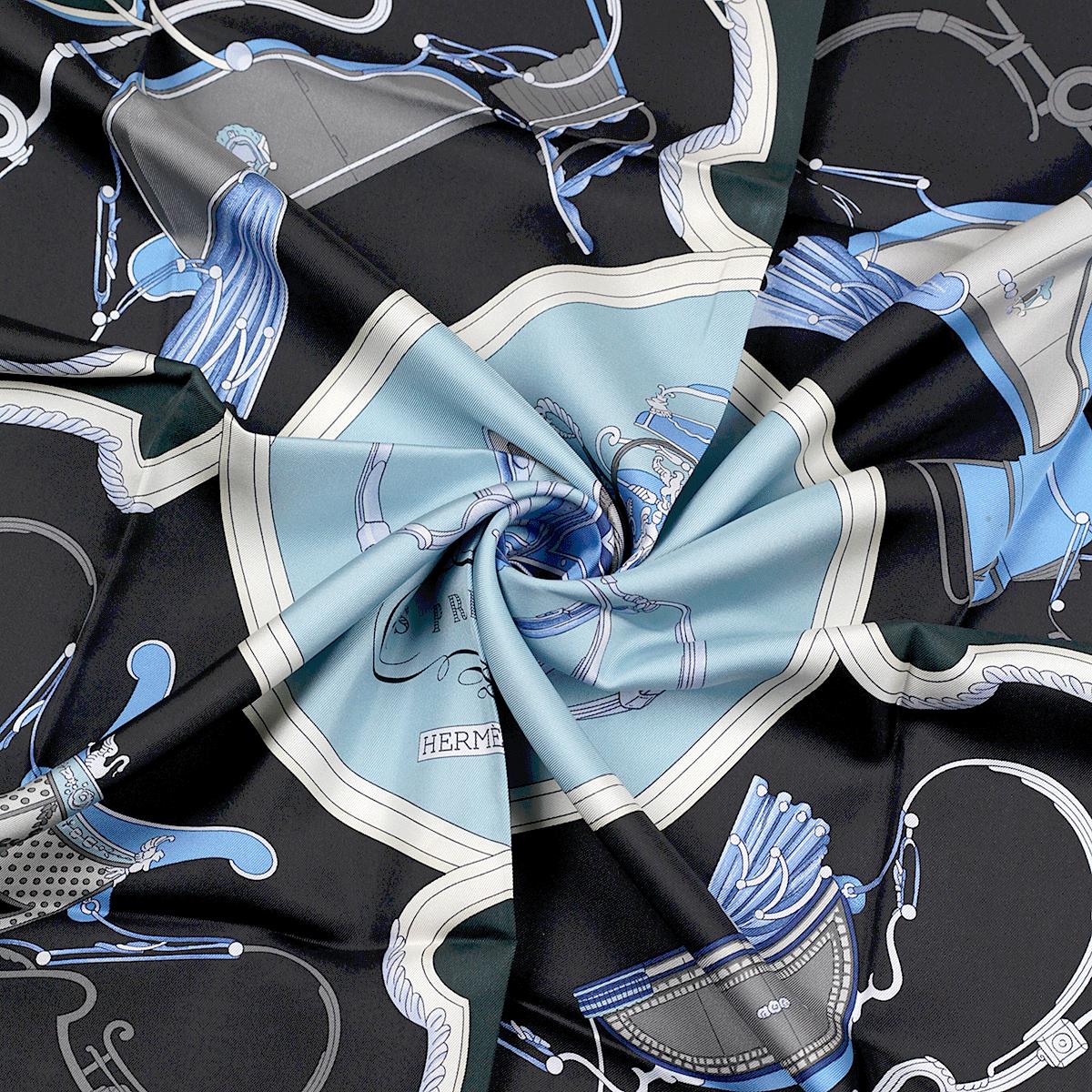 Hermes Scarf "Springs" by Philippe Ledoux 90cm Silk | Foulard Carre