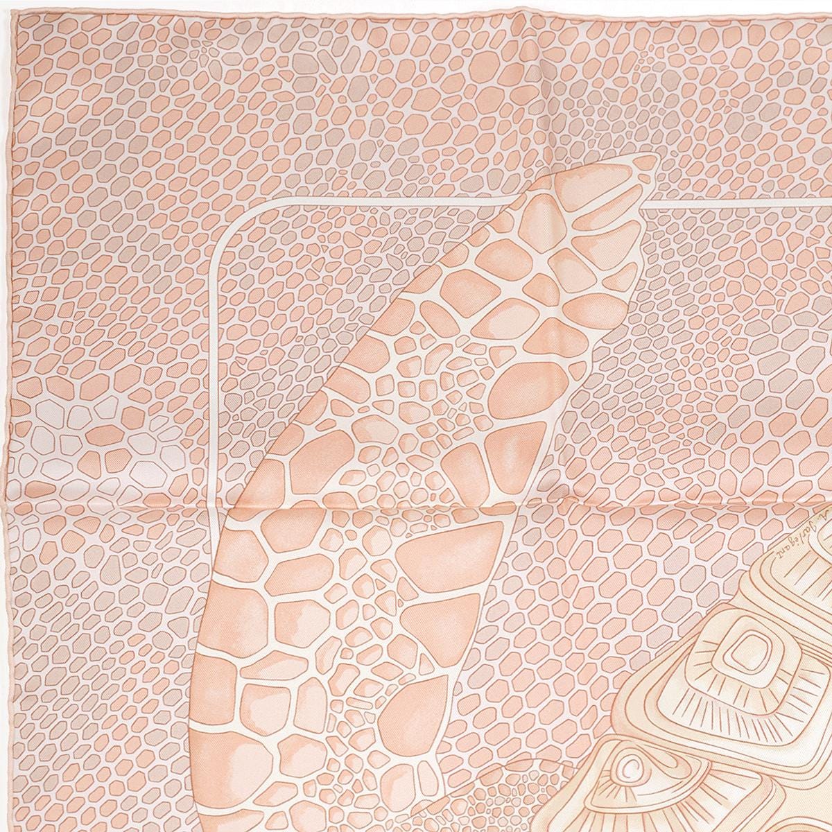 Hermes Scarf "De Madras a Zakynthos" by Dominik Jarlegant 90cm Silk