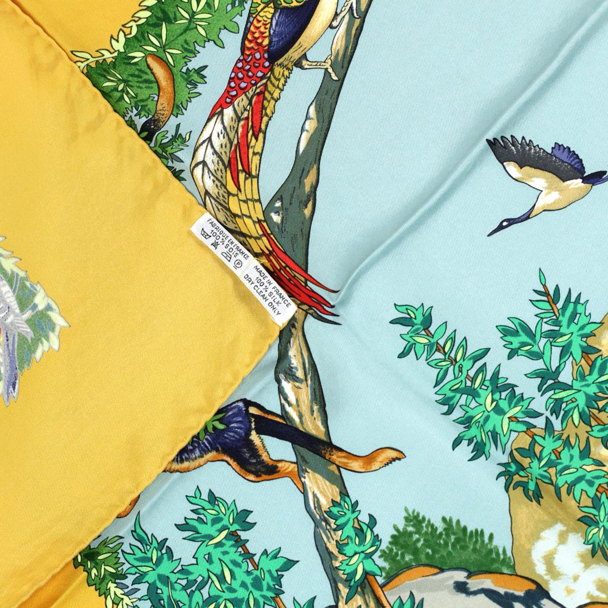 Hermes Scarf "Sichuan" by Robert Dallet 90cm Silk | Carre Foulard