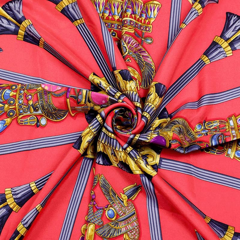 Hermes Scarf "Egypte" by Caty Latham 90cm Silk