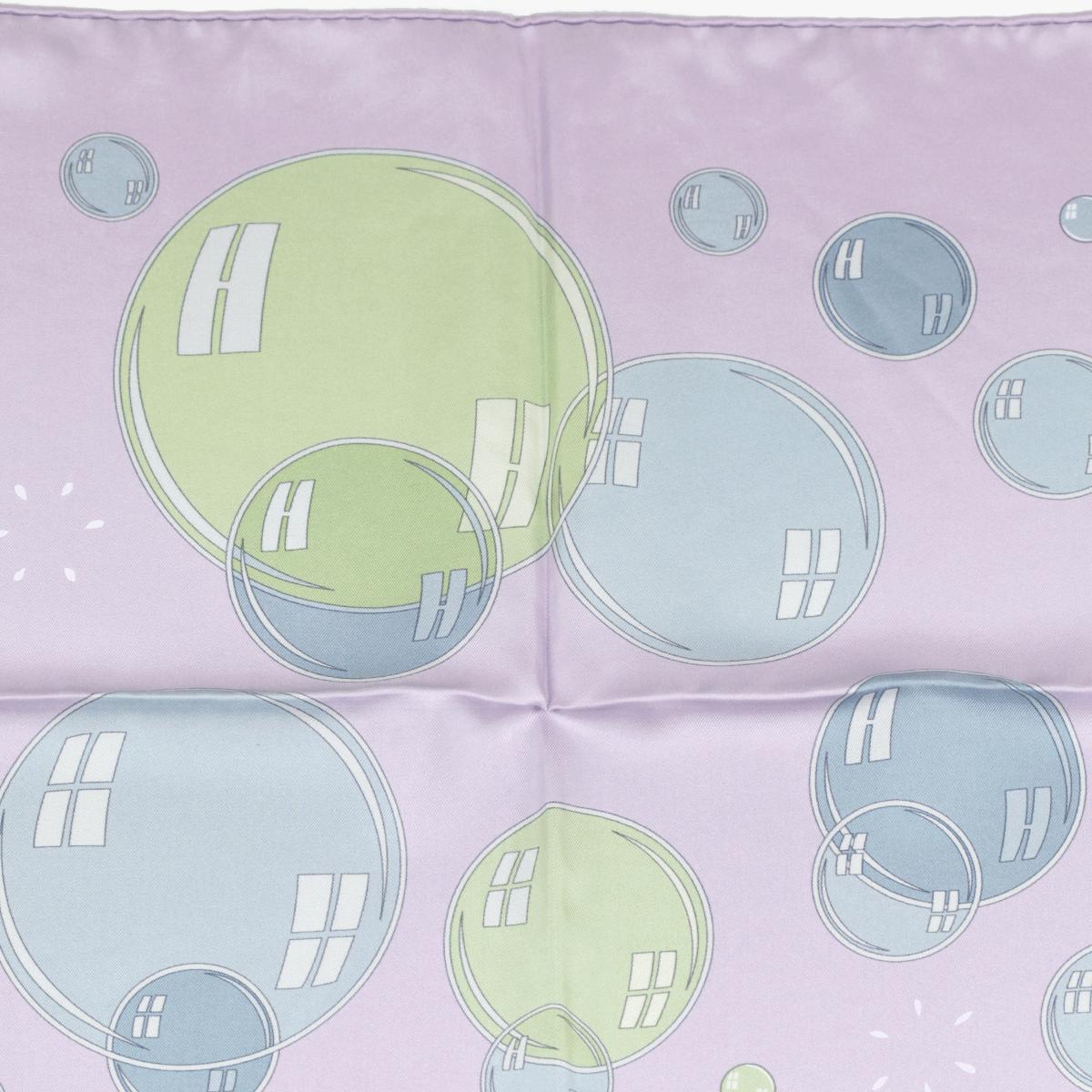 Hermes Scarf "Bal de Bulles" by Dimitri Rybaltchenko 90cm Silk | Foulard Carre