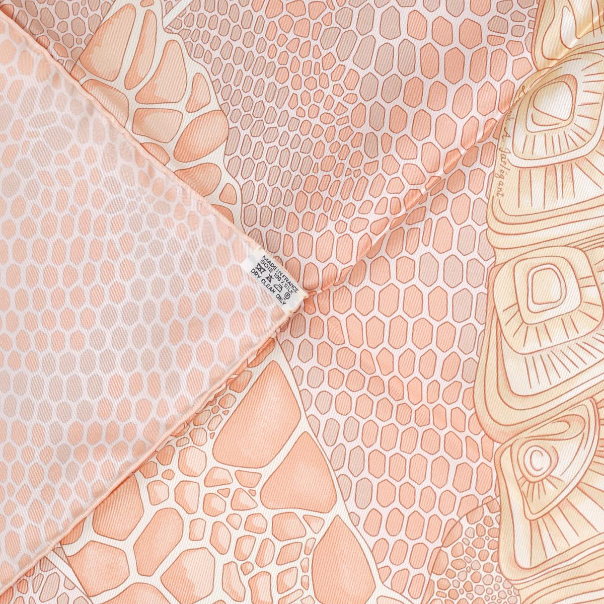 Hermes Scarf "De Madras a Zakynthos" by Dominik Jarlegant 90cm Silk