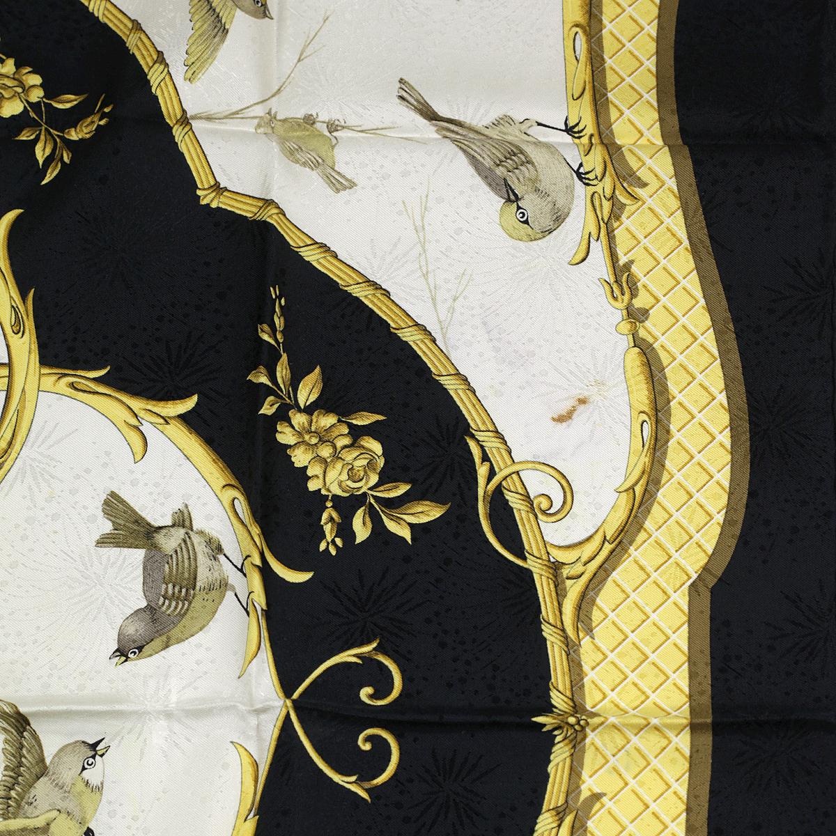 Hermes Scarf "La Cle des Champs" by Francoise Faconnet 90cm Silk Jacquard | Carre Foulard