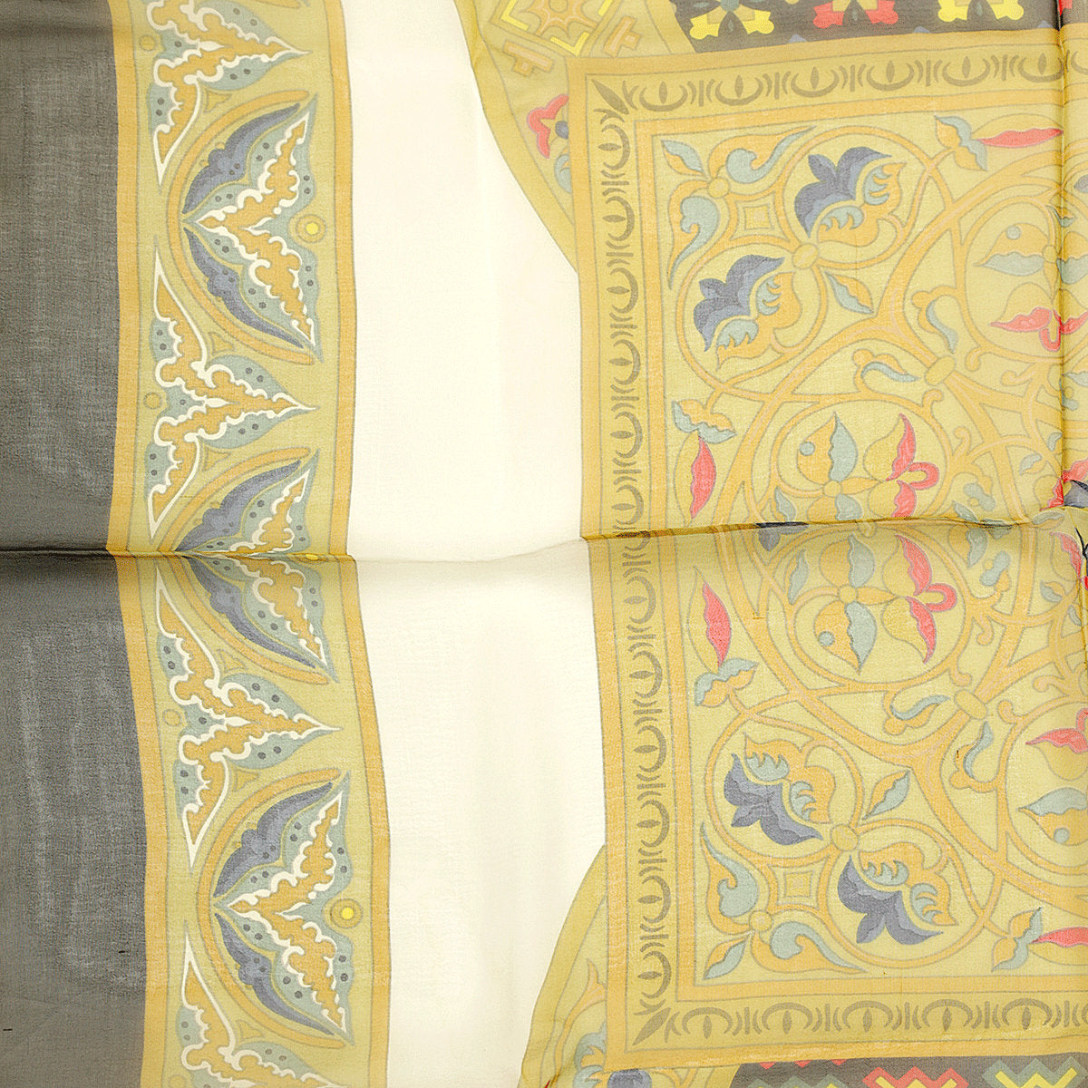 Hermes Scarf "Ciels Byzantins" by Julia Abadie 140cm Mousseline Chiffon Silk | Carre Foulard