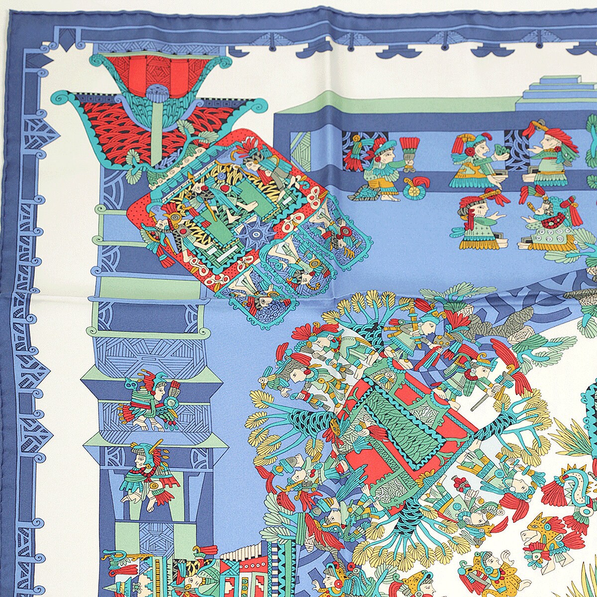 Hermes Scarf "Astres et Soleils" by Annie Faivre 90cm Silk | Foulard Carre NIB