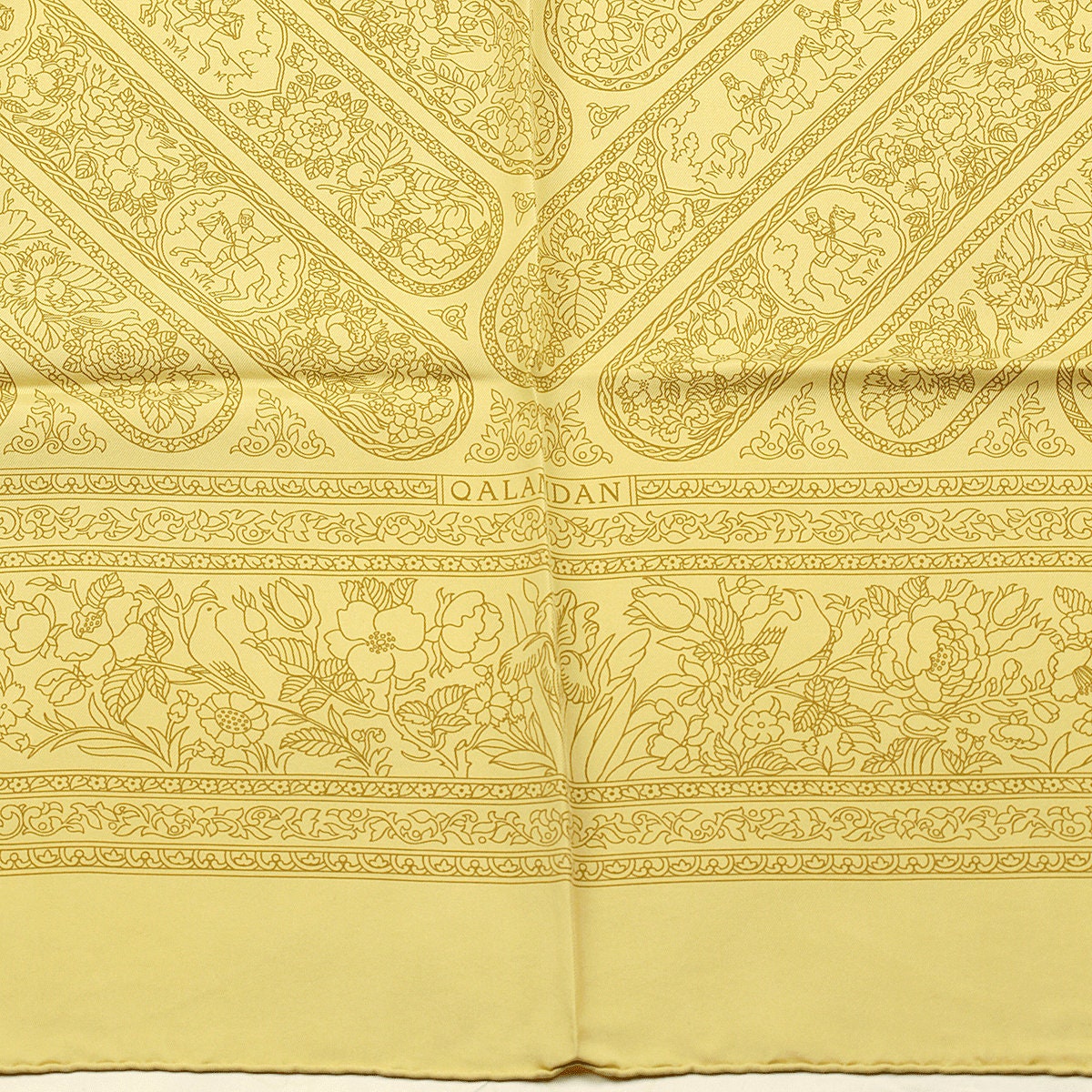 Hermes Scarf "Qalamdan" by Catherine Baschet 90cm Silk | Foulard Carre