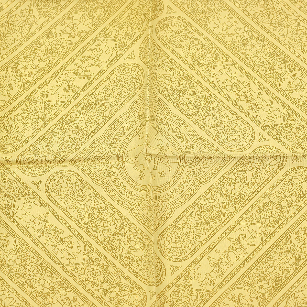 Hermes Scarf "Qalamdan" by Catherine Baschet 90cm Silk | Foulard Carre