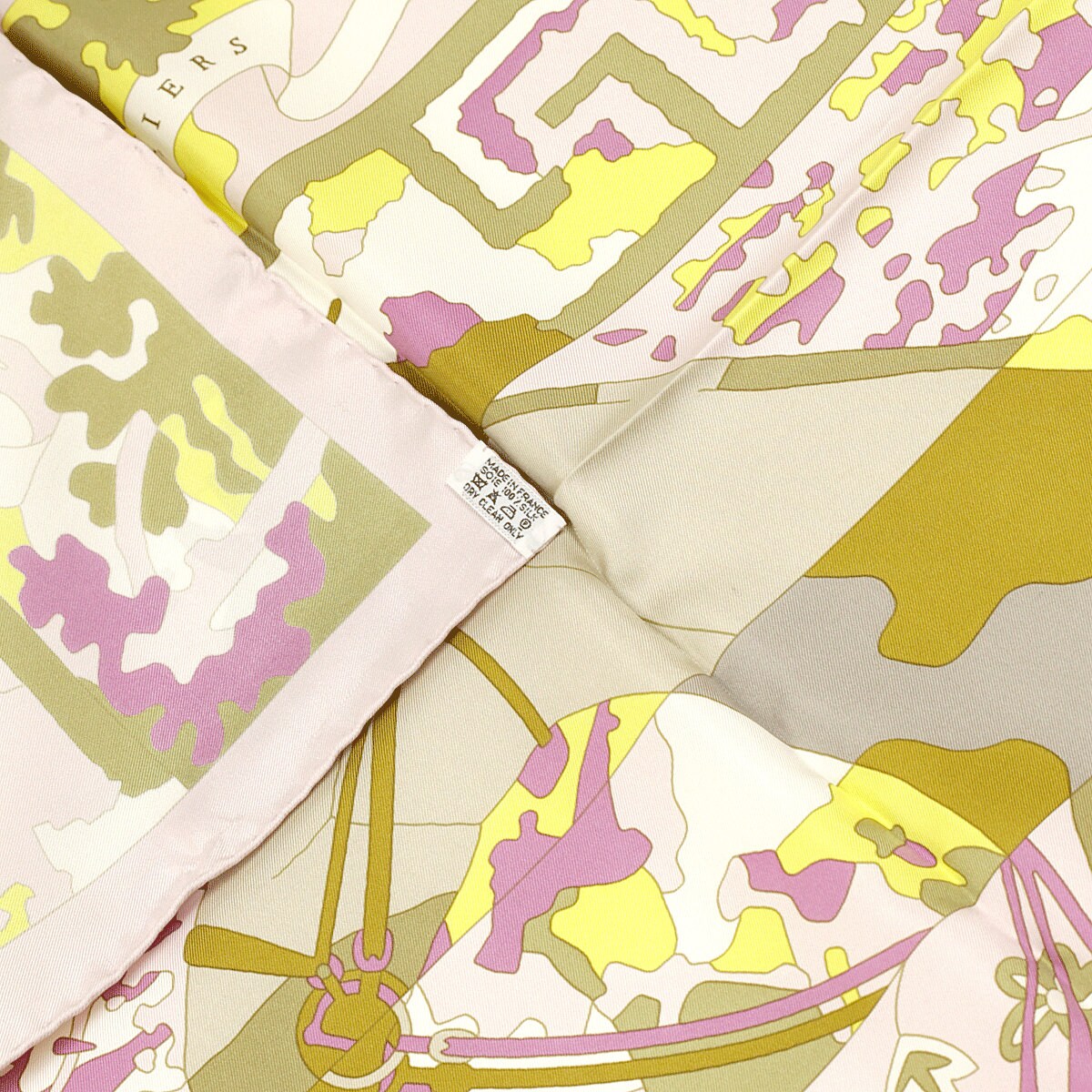 Hermes Scarf "Dix Cavaliers" by Cyrille Diatkine 90cm Silk | Foulard Carre