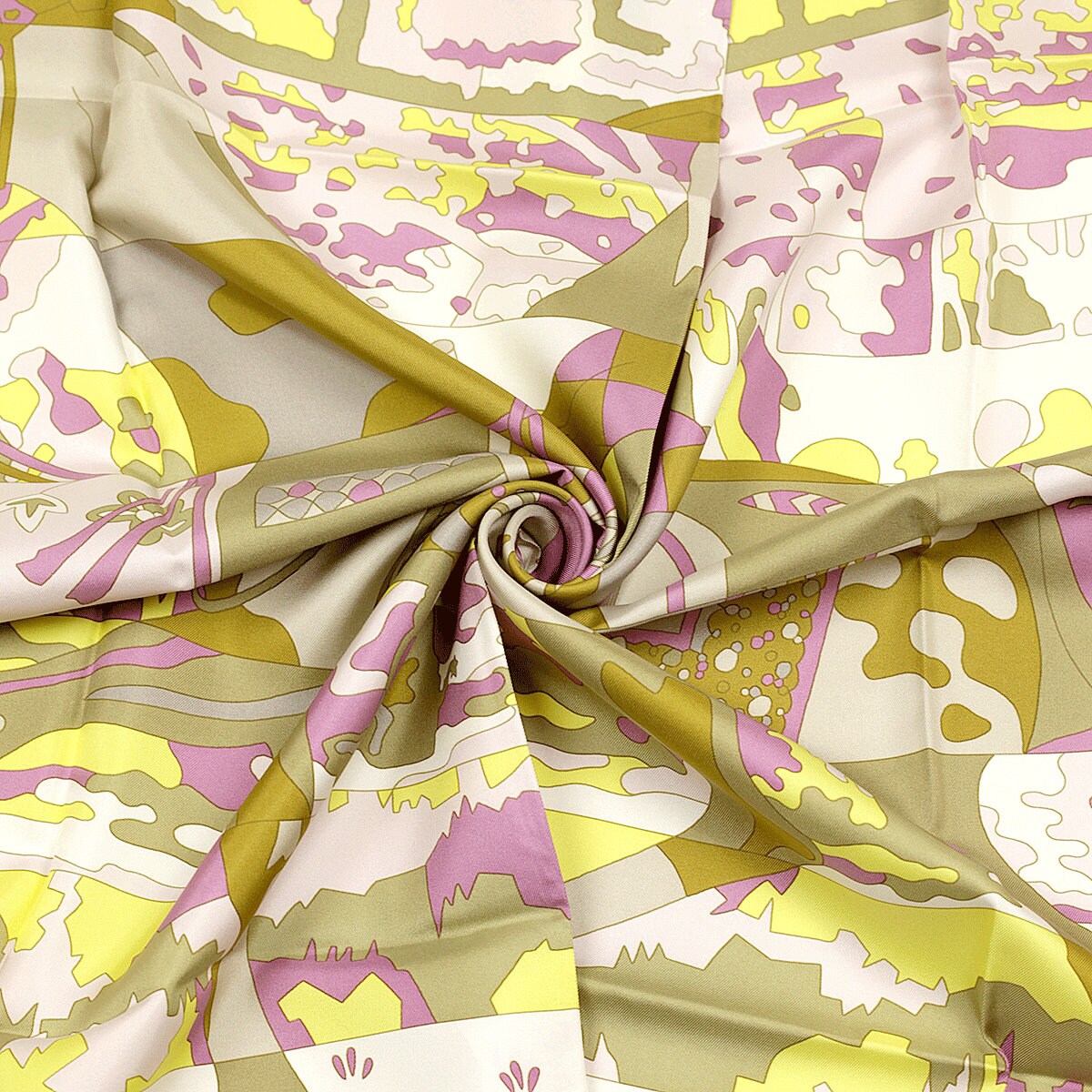 Hermes Scarf "Dix Cavaliers" by Cyrille Diatkine 90cm Silk | Foulard Carre