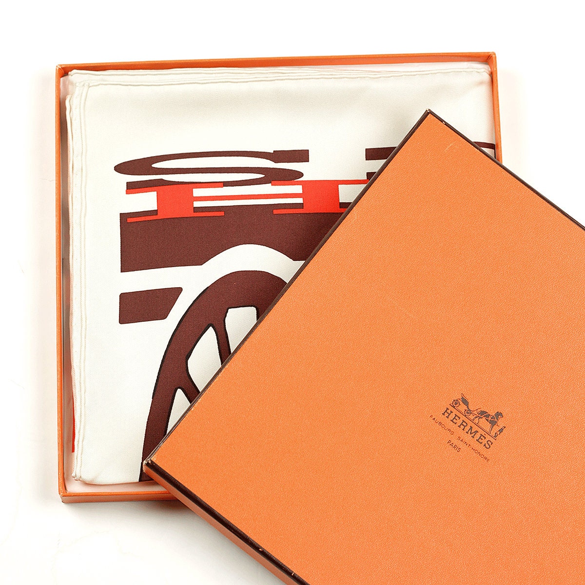 Hermes Scarf "Caleche Elastique" by Bali Barret 90cm Silk | Carre Foulard NIB
