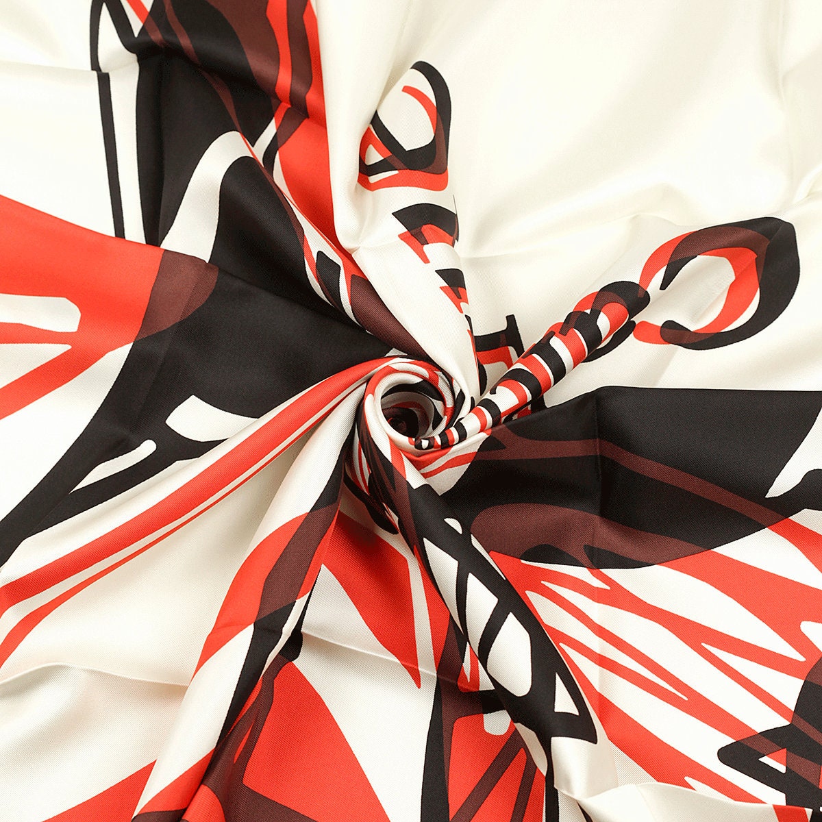 Hermes Scarf "Caleche Elastique" by Bali Barret 90cm Silk | Carre Foulard NIB