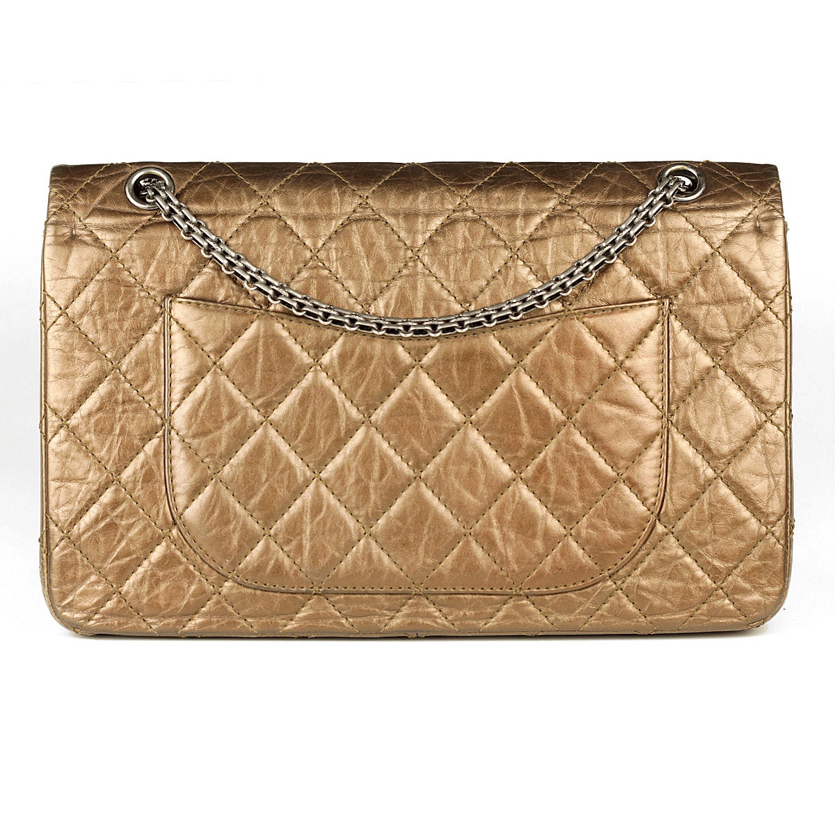 Chanel Bag 2.55 Reissue Aged Calfskin with Silver Hardware 227