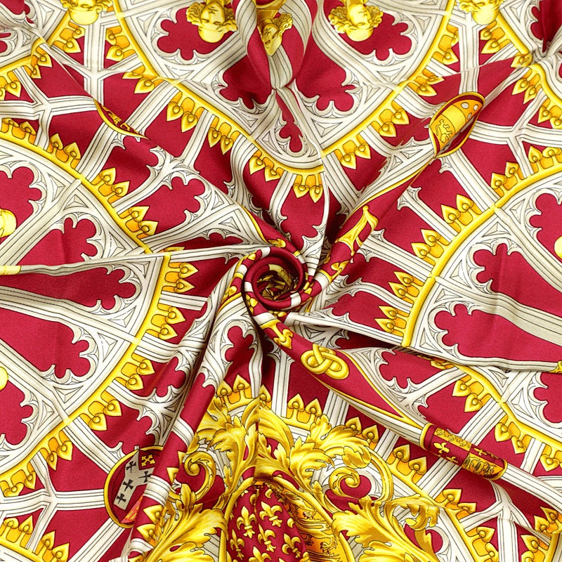 Hermes Scarf "British Heraldy" by Vladimir Rybaltchenko 90cm Silk