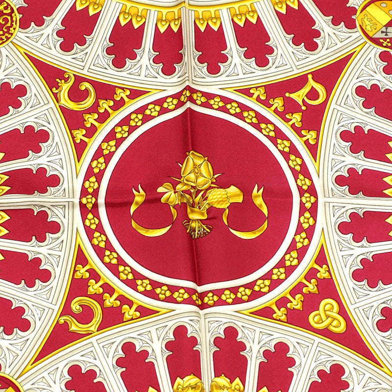 Hermes Scarf "British Heraldy" by Vladimir Rybaltchenko 90cm Silk