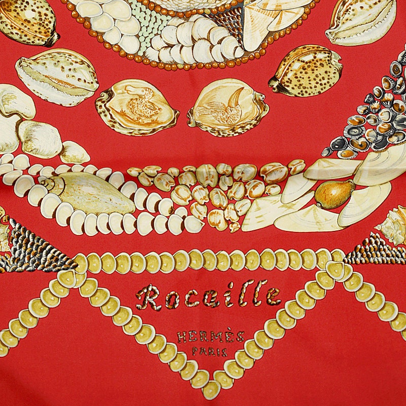 Hermes Scarf "Rocaille" by Valerie Dawlat Dumoulin 90cm Silk | Carre Foulard NIB