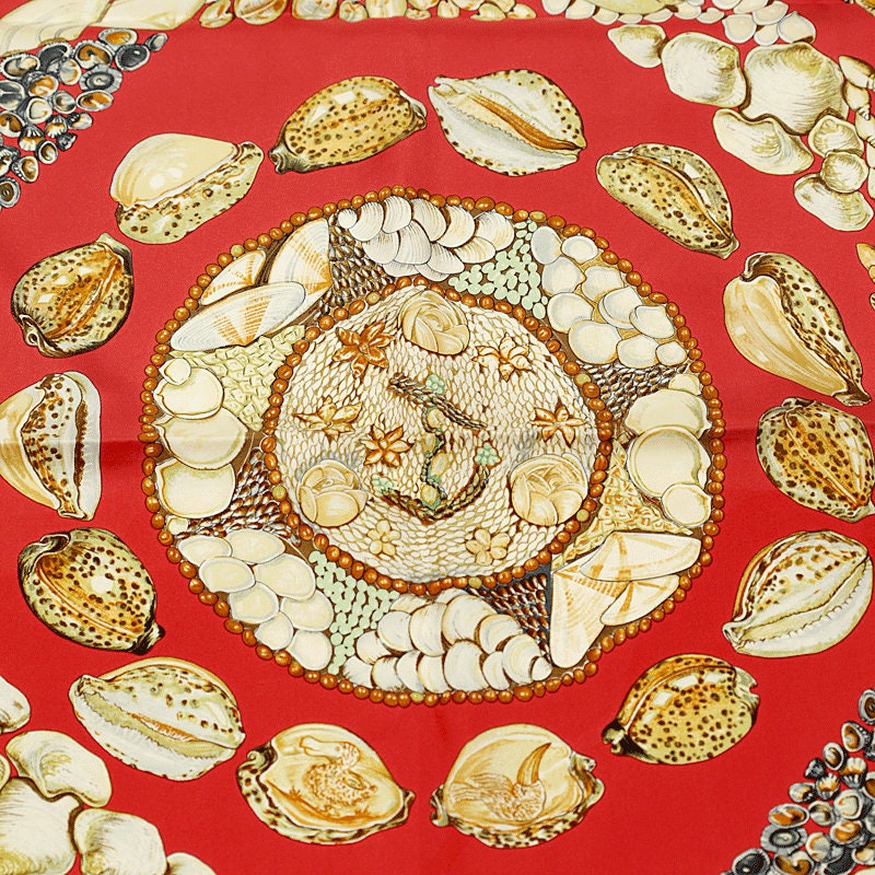 Hermes Scarf "Rocaille" by Valerie Dawlat Dumoulin 90cm Silk | Carre Foulard NIB