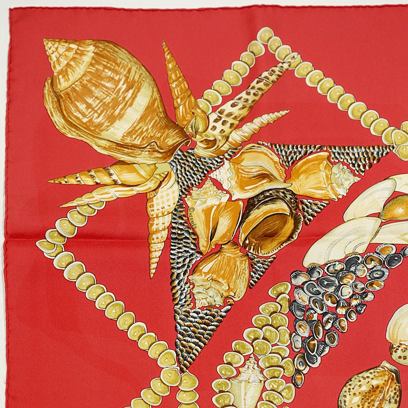 Hermes Scarf "Rocaille" by Valerie Dawlat Dumoulin 90cm Silk | Carre Foulard NIB