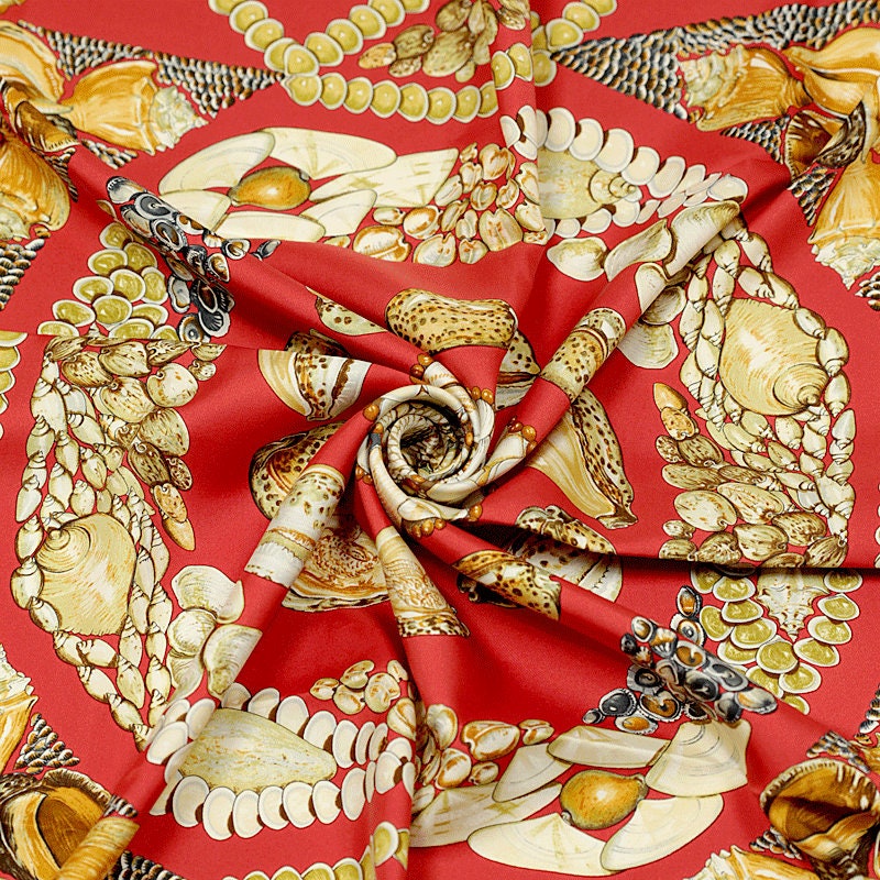 Hermes Scarf "Rocaille" by Valerie Dawlat Dumoulin 90cm Silk | Carre Foulard NIB