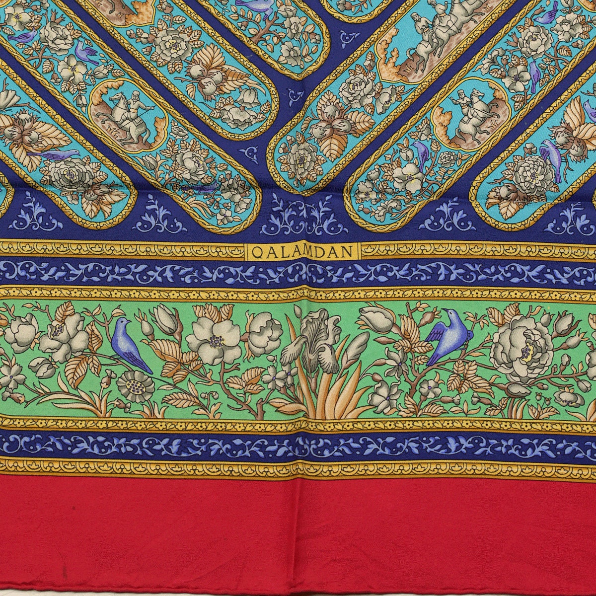 Hermes Scarf "Qalamdan" by Catherine Baschet 90cm Silk | Foulard Carre