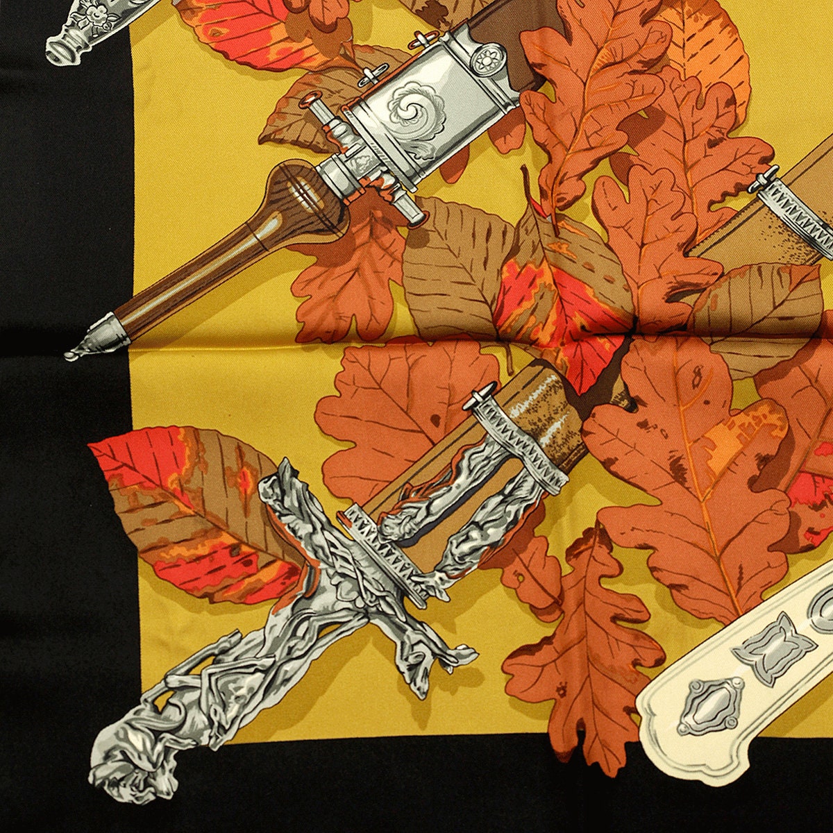 Hermes Scarf "Au Plus Dru" by Vladimir Rybaltchenko 90cm Silk | Carre Foulard Limited Edition