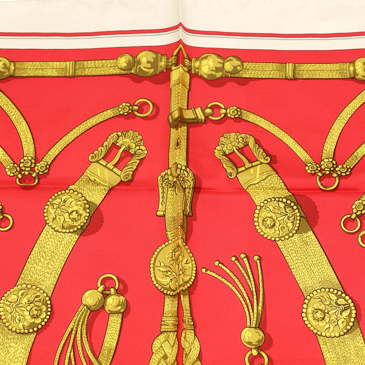 Hermes Scarf "Gaucho" by Caty Latham 90cm Silk | Carre Foulard