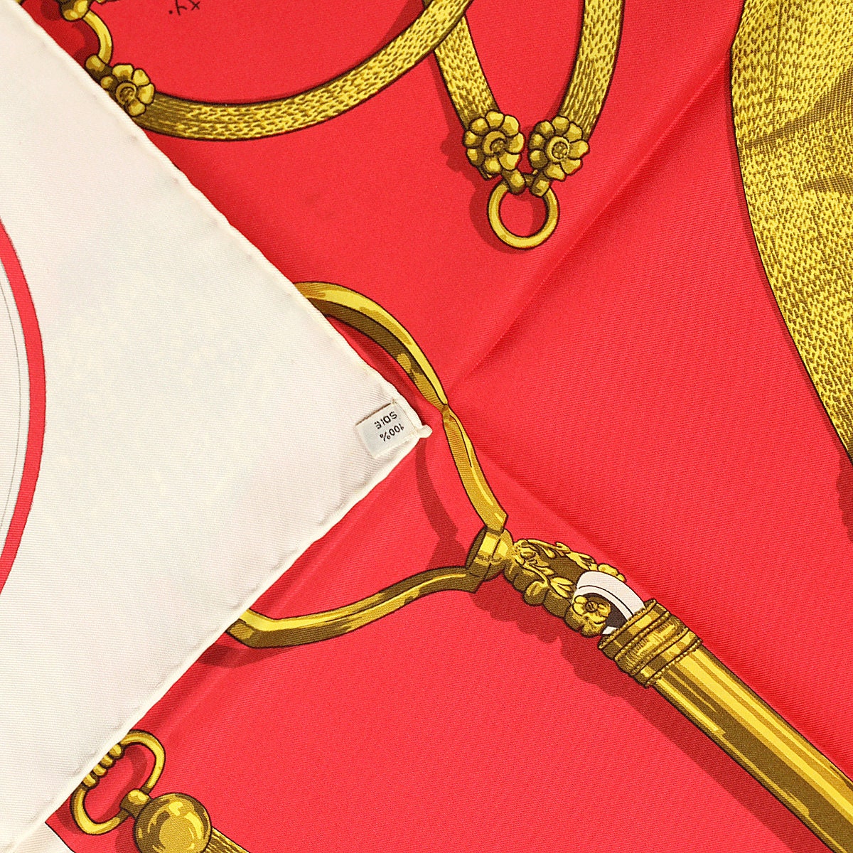 Hermes Scarf "Gaucho" by Caty Latham 90cm Silk | Carre Foulard