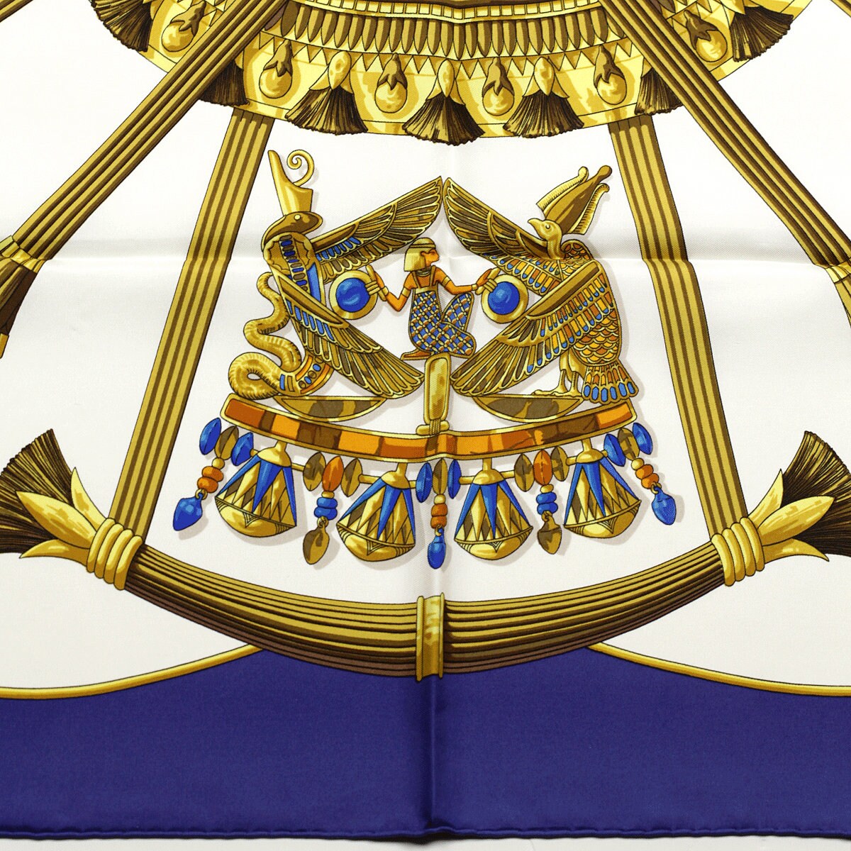 Hermes Scarf "Egypte" by Caty Latham 90cm Silk | Carre Foulard